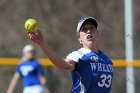 Softball vs JWU  Wheaton College Softball vs Johnson & Wales University. - Photo By: KEITH NORDSTROM : Wheaton, Softball, JWU